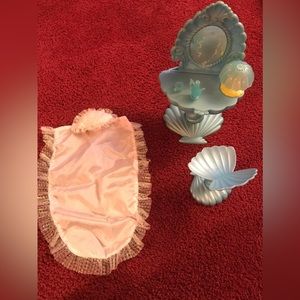 Vintage Little Mermaid Barbie Furniture